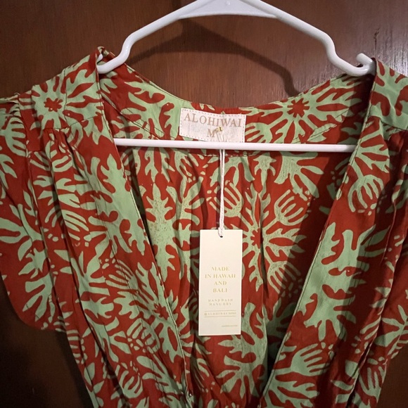 VINTAGE ALOHA RADHA WRAP DRESS - Picture 3 of 4